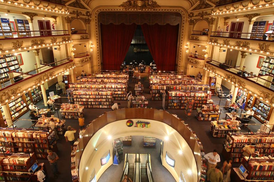 Descubrí la librería Ateneo Grand Splendid en Recoleta
